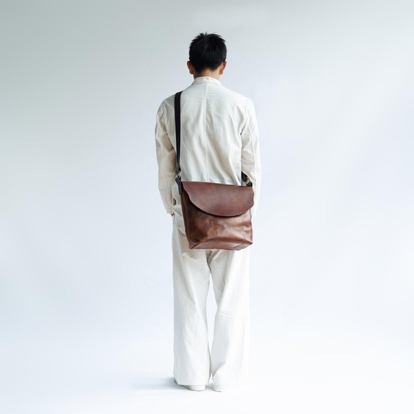 牛革ショルダー(L)
